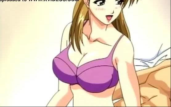 Anime deliveryboy seduced by a hot readhead